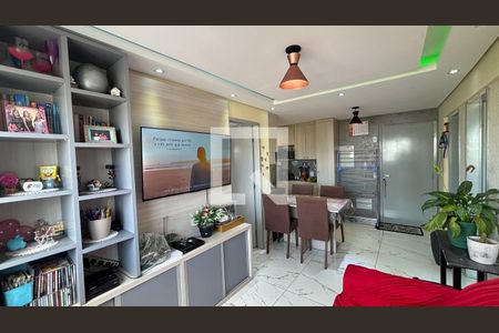 Sala - Sala de Jantar de apartamento à venda com 2 quartos, 47m² em Jardim Jamaica, Santo André