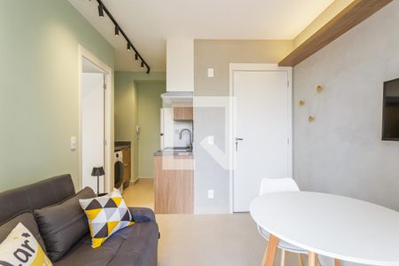 Sala de apartamento para alugar com 1 quarto, 30m² em Vila Olímpia, São Paulo