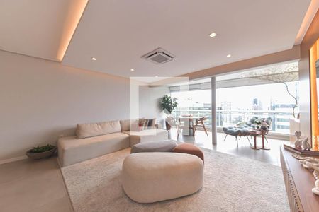 Sala de apartamento à venda com 1 quarto, 76m² em Cidade Monções, São Paulo