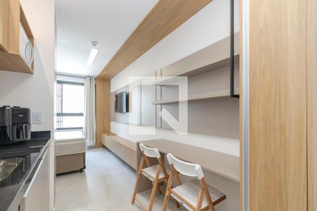 Studio de kitnet/studio para alugar com 1 quarto, 26m² em Jardim das Acacias, São Paulo