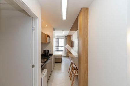 Studio de kitnet/studio para alugar com 1 quarto, 26m² em Jardim das Acacias, São Paulo