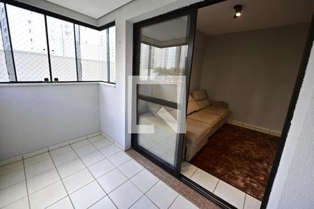 Varanda da Sala de apartamento para alugar com 2 quartos, 67m² em Setor Bueno, Goiânia