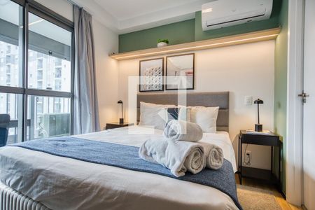 Studio de apartamento para alugar com 1 quarto, 23m² em Indianópolis, São Paulo