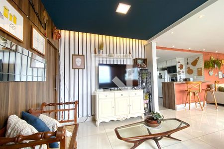 Sala de Estar de apartamento à venda com 3 quartos, 126m² em Buritis, Belo Horizonte