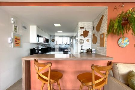 Varanda da Sala de apartamento à venda com 3 quartos, 126m² em Buritis, Belo Horizonte