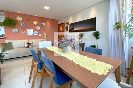 Sala - Jantar de apartamento à venda com 3 quartos, 126m² em Buritis, Belo Horizonte