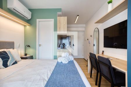Studio de apartamento para alugar com 1 quarto, 23m² em Indianópolis, São Paulo