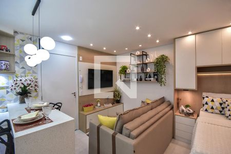 Sala de kitnet/studio à venda com 1 quarto, 26m² em Jardim Panorama, São Paulo