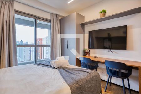 Studio de apartamento para alugar com 1 quarto, 23m² em Indianópolis, São Paulo