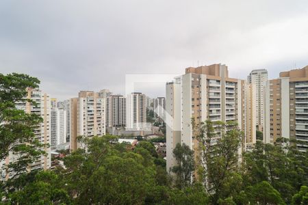 Vista da Varanda da Sala de apartamento para alugar com 2 quartos, 56m² em Vila Andrade, São Paulo
