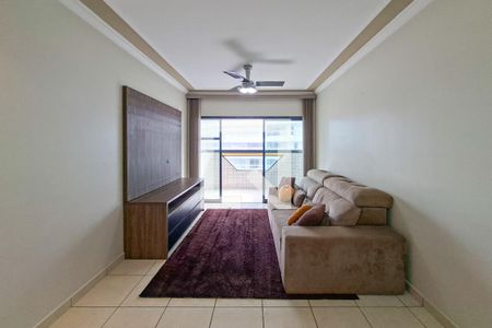 Sala de apartamento para alugar com 2 quartos, 99m² em Canto do Forte, Praia Grande