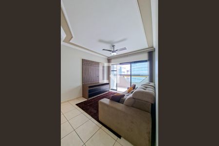 Sala de apartamento para alugar com 2 quartos, 99m² em Canto do Forte, Praia Grande