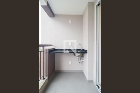 Varanda da Sala de apartamento para alugar com 2 quartos, 56m² em Vila Andrade, São Paulo