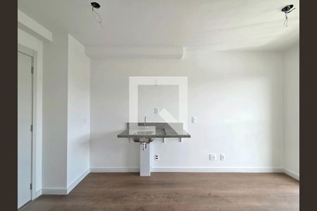Sala/Cozinha de apartamento à venda com 1 quarto, 27m² em Moema, São Paulo