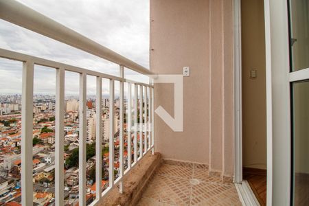 Varanda da Sala de apartamento para alugar com 2 quartos, 49m² em Vila Paiva, São Paulo
