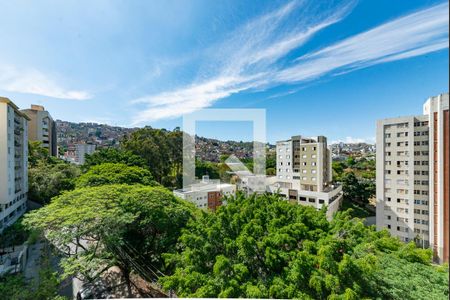 Sala  de apartamento à venda com 3 quartos, 100m² em Santo Antônio, Belo Horizonte