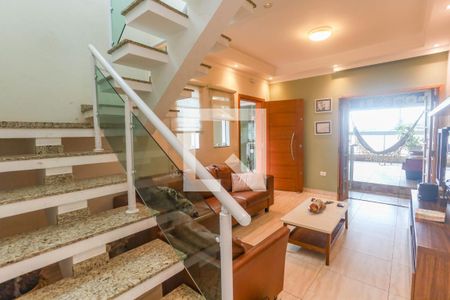 Sala  de casa à venda com 3 quartos, 180m² em Vila Nogueira, Diadema