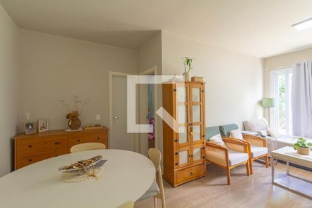 Sala de apartamento à venda com 1 quarto, 63m² em Centro, Canoas