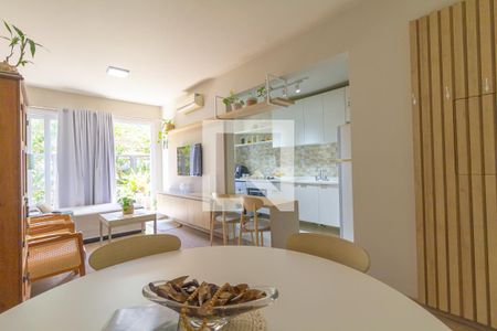 Sala de apartamento à venda com 1 quarto, 63m² em Centro, Canoas