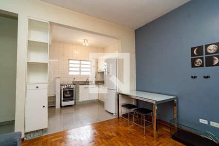 Sala de apartamento para alugar com 1 quarto, 42m² em Consolação, São Paulo