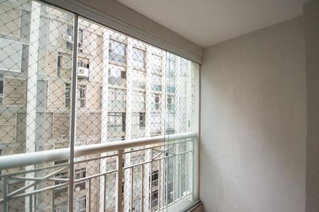 Varanda da Sala de kitnet/studio para alugar com 2 quartos, 50m² em Jardim Paulista, São Paulo