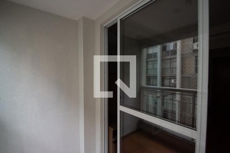 Varanda da Sala de kitnet/studio para alugar com 2 quartos, 50m² em Jardim Paulista, São Paulo