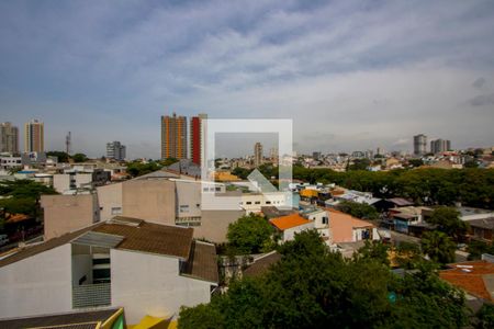 Vista da sala de apartamento para alugar com 2 quartos, 77m² em Campestre, Santo André