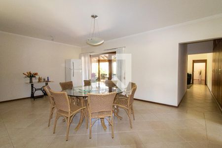 Sala de Jantar de casa de condomínio para alugar com 4 quartos, 430m² em Loteamento Alphaville Campinas, Campinas