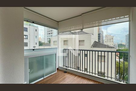 Varanda de apartamento para alugar com 1 quarto, 45m² em Sumaré, São Paulo