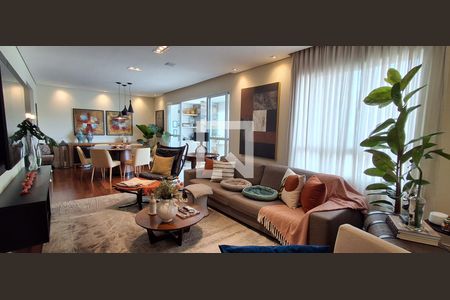 Sala de apartamento à venda com 2 quartos, 123m² em Centro, São Bernardo do Campo