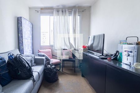 Sala de apartamento para alugar com 1 quarto, 40m² em Indianópolis, São Paulo