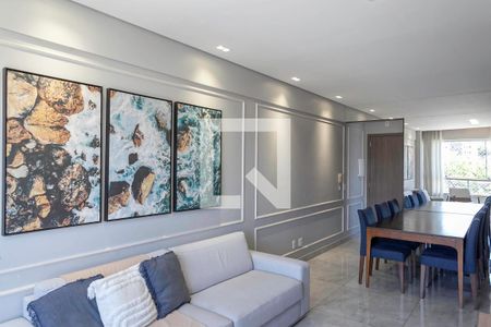 Sala de apartamento à venda com 3 quartos, 76m² em Paquetá, Belo Horizonte