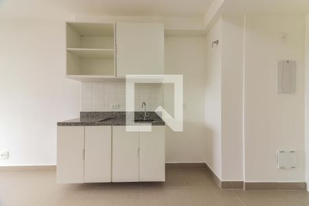 Sala e Cozinha e Lavanderia de apartamento para alugar com 1 quarto, 31m² em Butantã, São Paulo