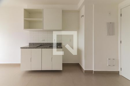Sala - Cozinha - Lavanderia de apartamento para alugar com 1 quarto, 31m² em Butantã, São Paulo