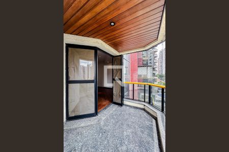 Varanda da Sala de apartamento para alugar com 3 quartos, 132m² em Água Rasa, São Paulo