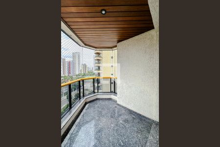 Varanda da Sala de apartamento para alugar com 3 quartos, 132m² em Água Rasa, São Paulo
