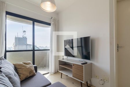 Sala de apartamento para alugar com 1 quarto, 32m² em Planalto Paulista, São Paulo