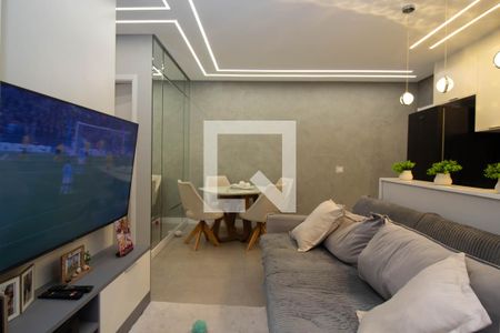 Sala/Cozinha de apartamento para alugar com 3 quartos, 73m² em Jardim Cocaia, Guarulhos