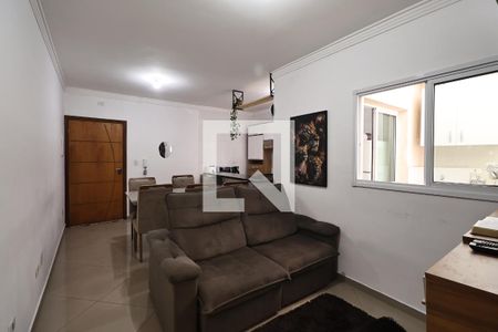 Sala de apartamento à venda com 2 quartos, 64m² em Pinheirinho, Santo André