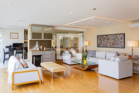 Sala de apartamento à venda com 4 quartos, 255m² em Perdizes, São Paulo