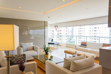 Sala de apartamento à venda com 4 quartos, 255m² em Perdizes, São Paulo