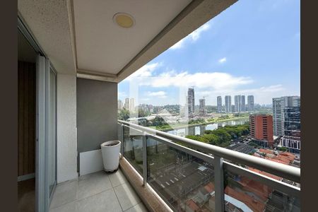 Sacada de kitnet/studio para alugar com 1 quarto, 44m² em Santo Amaro, São Paulo