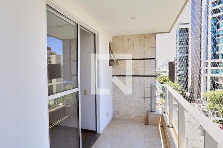 Varanda da Sala de apartamento à venda com 4 quartos, 180m² em Carmo, Belo Horizonte