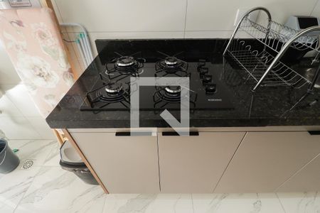 Sala/Cozinha/Área de Serviço de apartamento à venda com 1 quarto, 30m² em Parque Peruche, São Paulo