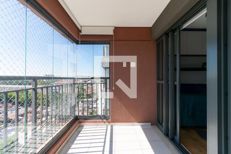 Varanda da Sala de apartamento à venda com 2 quartos, 62m² em Jardim Independência (são Paulo), São Paulo