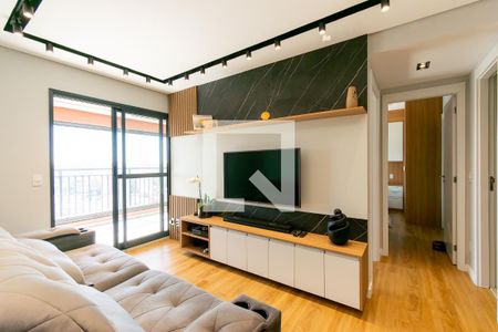 Sala de apartamento à venda com 2 quartos, 62m² em Jardim Independência (são Paulo), São Paulo