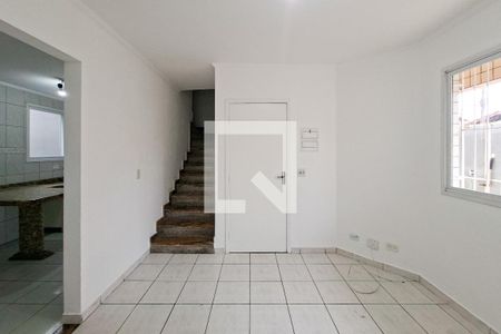 Sala de casa para alugar com 2 quartos, 80m² em Guilhermina, Praia Grande