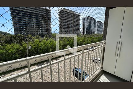 Varanda da Sala de apartamento para alugar com 3 quartos, 55m² em Barra Olímpica, Rio de Janeiro