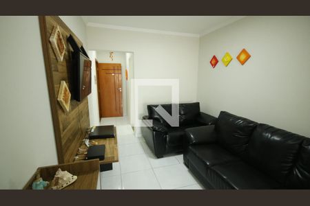 Sala de apartamento para alugar com 2 quartos, 88m² em Tupi, Praia Grande