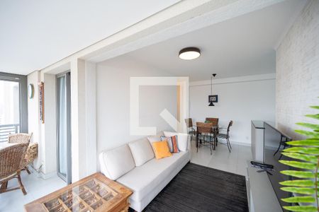 Sala de apartamento à venda com 2 quartos, 68m² em Mirandópolis, São Paulo